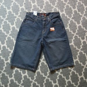 Anchor Blue Baggy Shorts